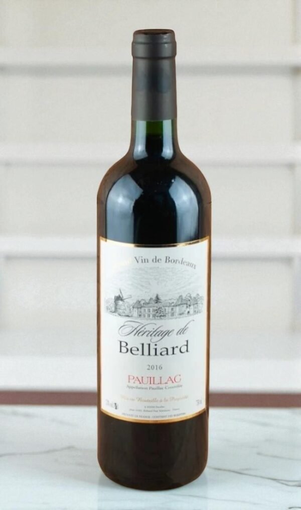 2016 Heritage de Belliard Pauillac สั่งซื้อออนไลน์ 📦,